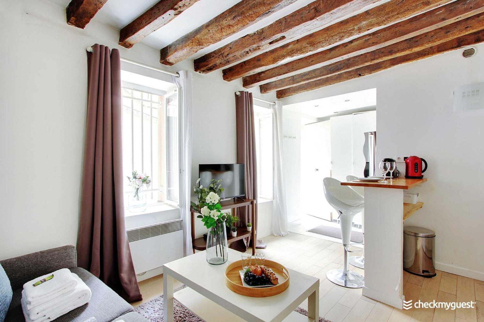 Cozy Studio 2P - Rue Mouffetard París Exterior foto